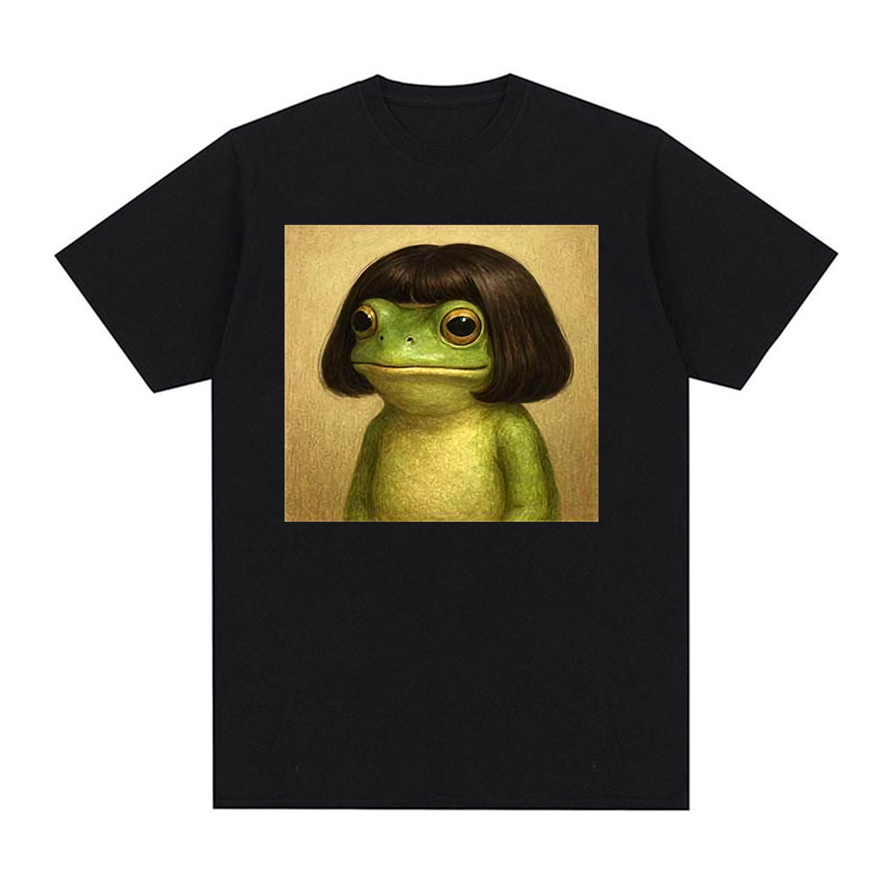 Women'S Fashion In The 90S - Funny Frog Face with Bob Haircut