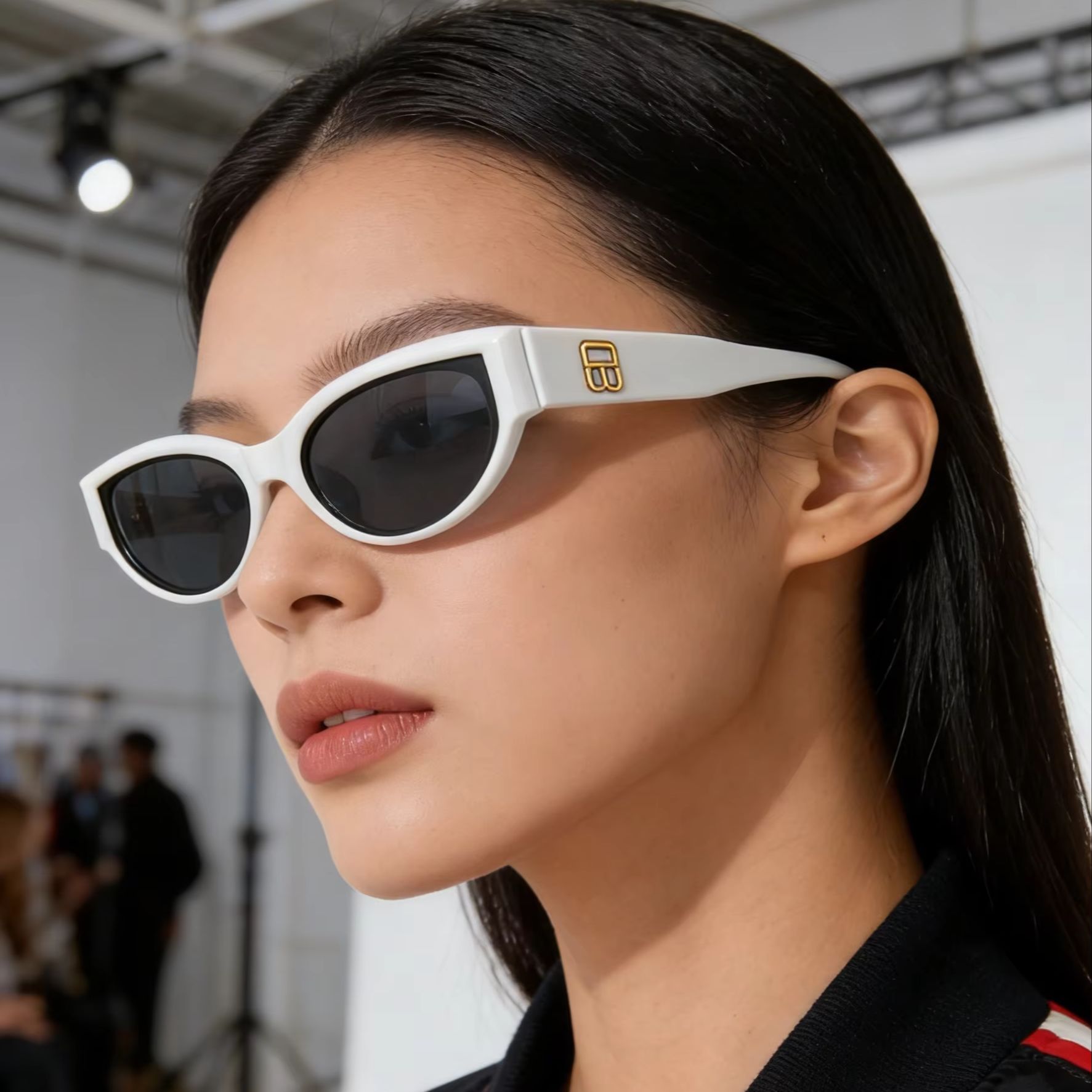 Women Fashion Glasses - Women Retro Cat Eye Sunglasses Small