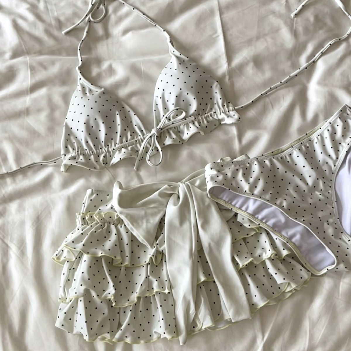 Women'S Fashion In The 90S - Summer Women Swimsuit Bikini 3Piece Set