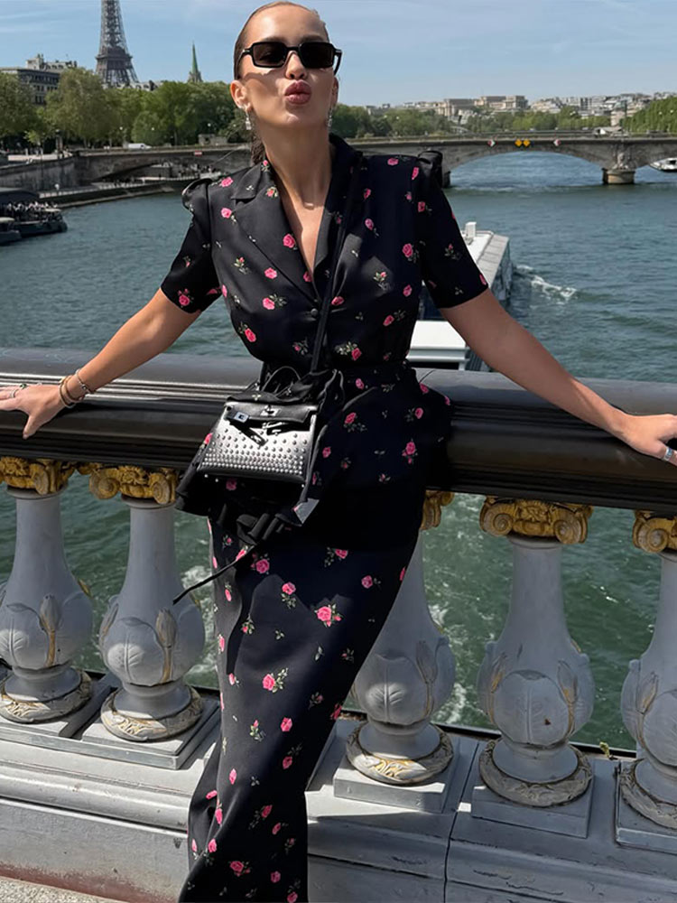 Floral Blazer Coat Skirt Sets  - Women'S Fashion Trends Spring 2026 ulasan dan harga