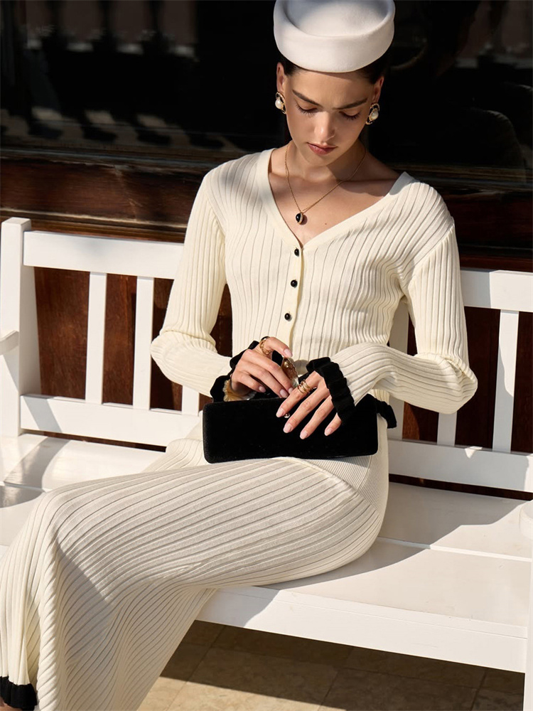 Tossy Elegance Knit 2 Piece-Se - Longline Cardigan Knit ulasan dan harga