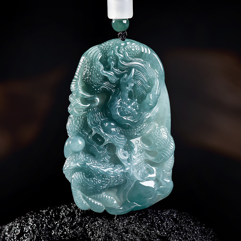 Natural Burmese Jadeite Dragon - Women'S Fashion Gifts ulasan dan harga