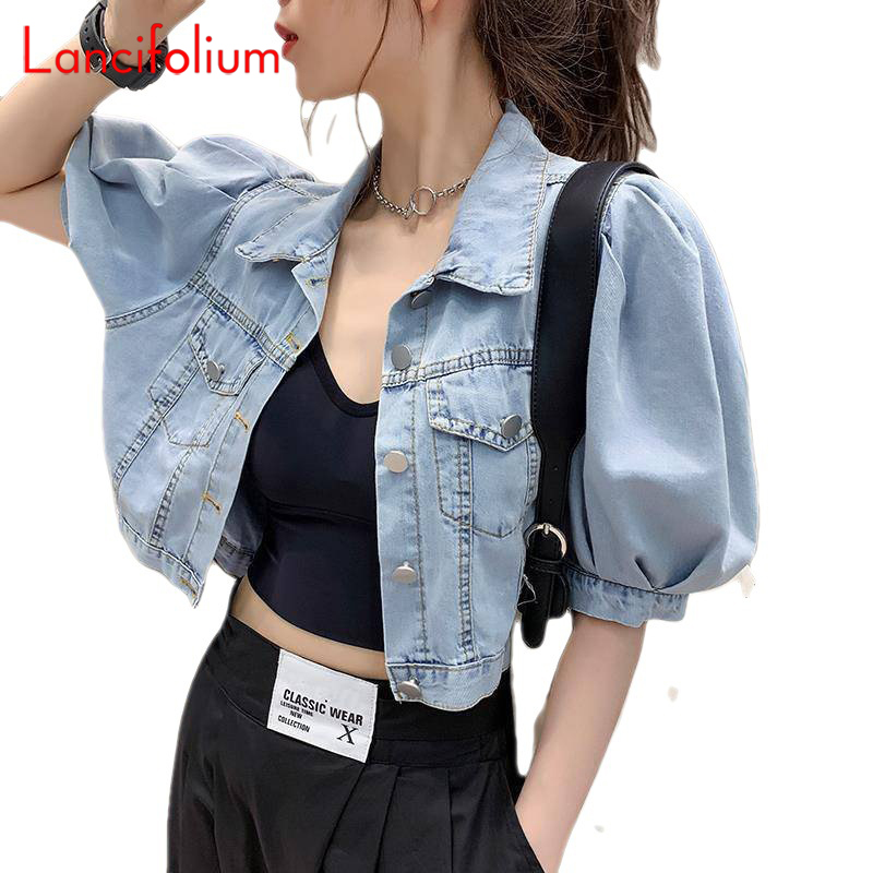 Summer Thin Basic Korean Fashi - Women Fashion Jeans Top ulasan dan harga