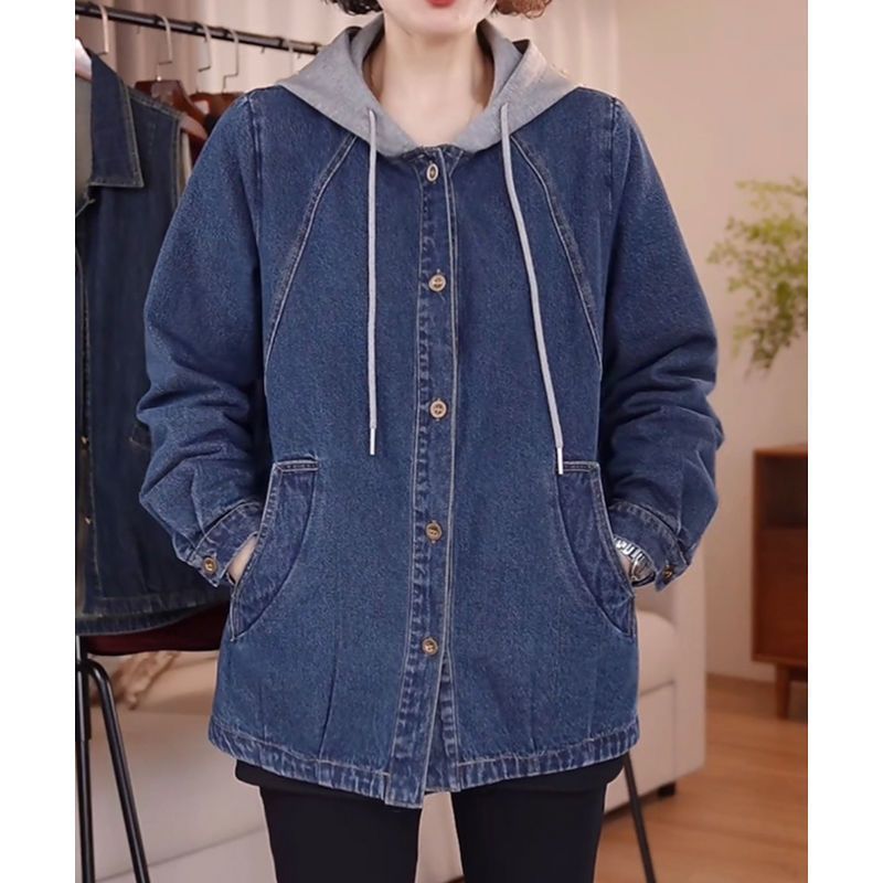 European High-Quality Denim Ja - Women Fashion Jeans Top ulasan dan harga