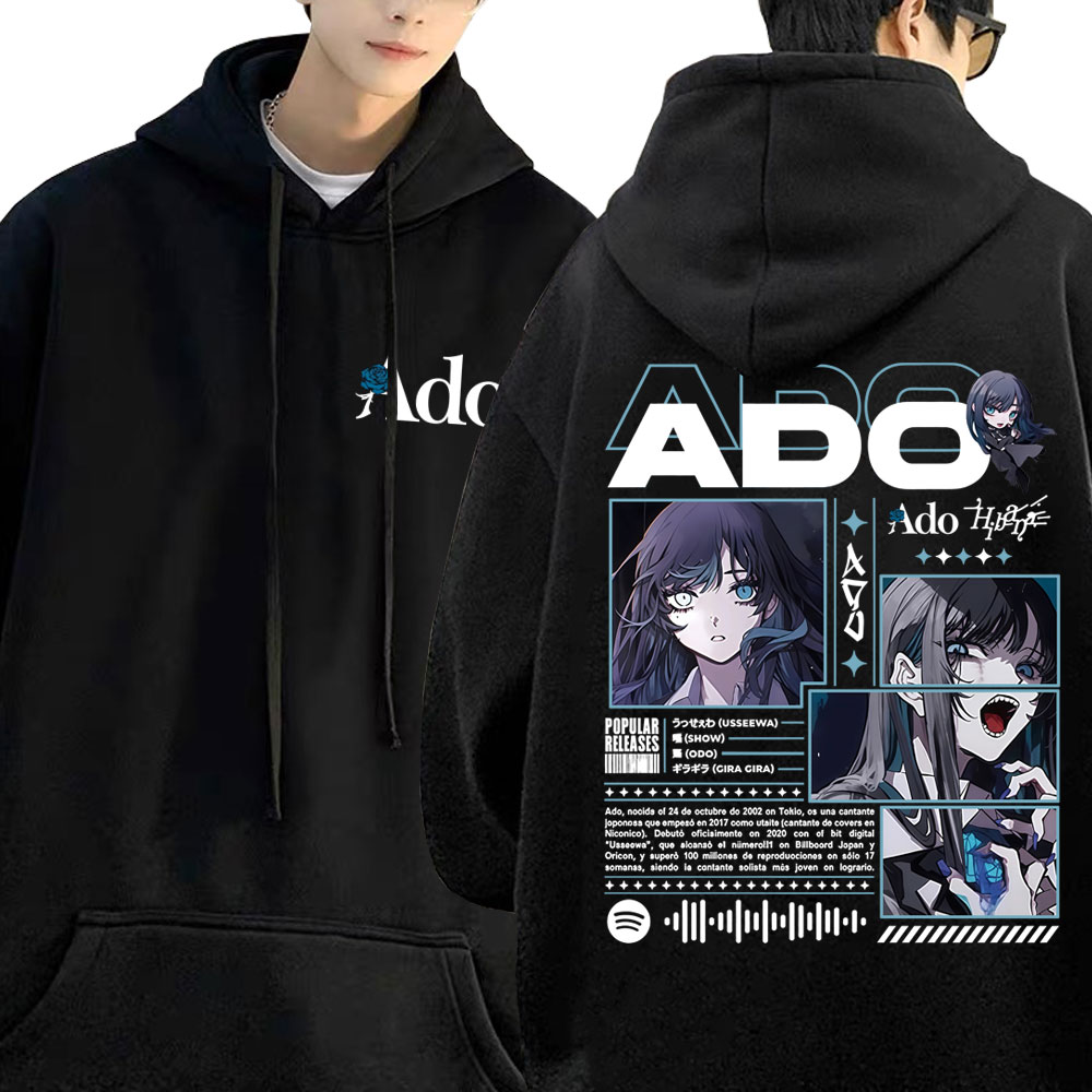 Ado World Tour 2025 Hibana Hoo - Hoodie Women Oversized ulasan dan harga