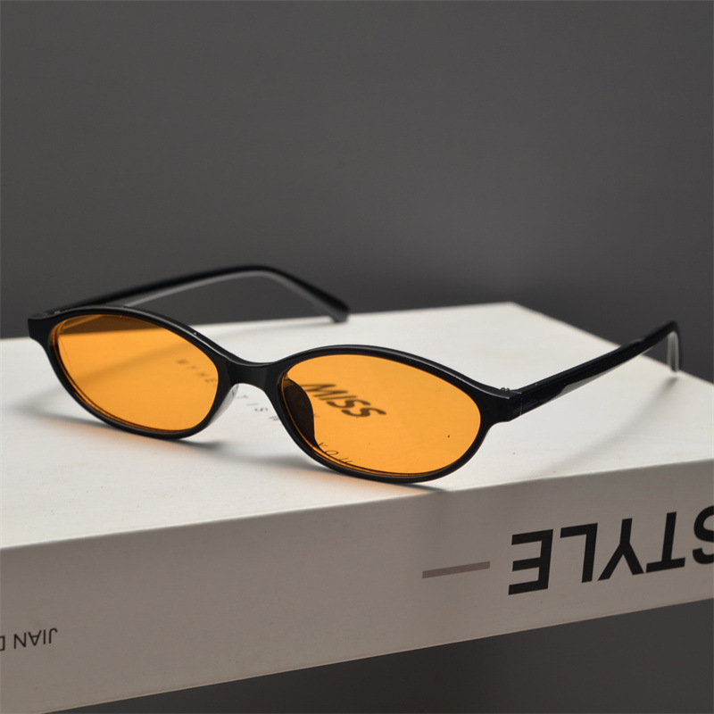 New Retro Oval Cat Eye Sunglas - Women'S Fashion In The 90S ulasan dan harga