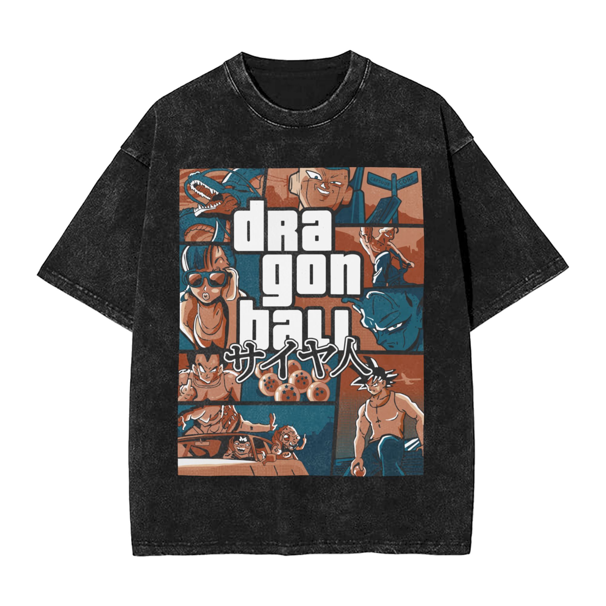 Washed T Shirts Grand Theft Dr - Women Fashion Png ulasan dan harga