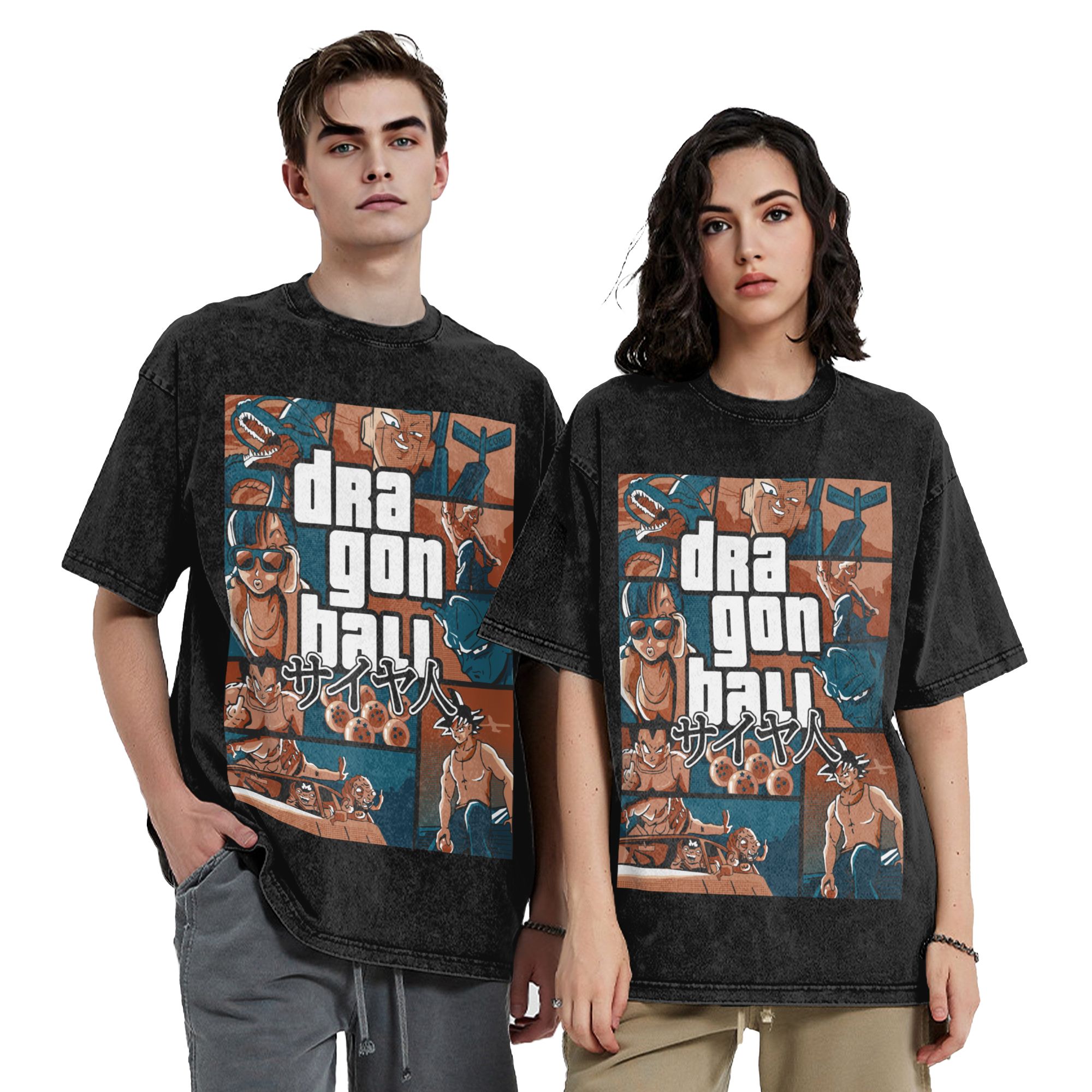 Washed T Shirts Grand Theft Dr - Women Fashion Png ulasan dan harga