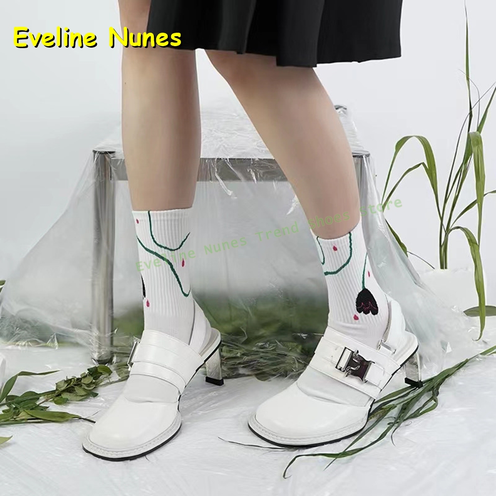 Women's Black Square Toe Buckl - Women'S Fashion Sandals ulasan dan harga
