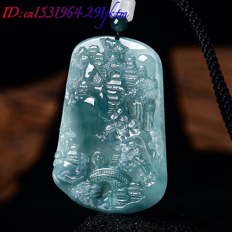 Natural Burmese Jadeite Scener - Women'S Fashion Gifts ulasan dan harga