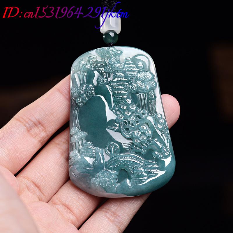 Natural Burmese Jadeite Scener - Women'S Fashion Gifts ulasan dan harga