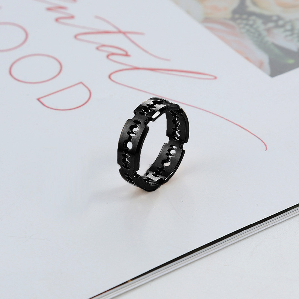 Gothic Razor Blade Stainless S - Women'S Fashion Peaky Blinders ulasan dan harga