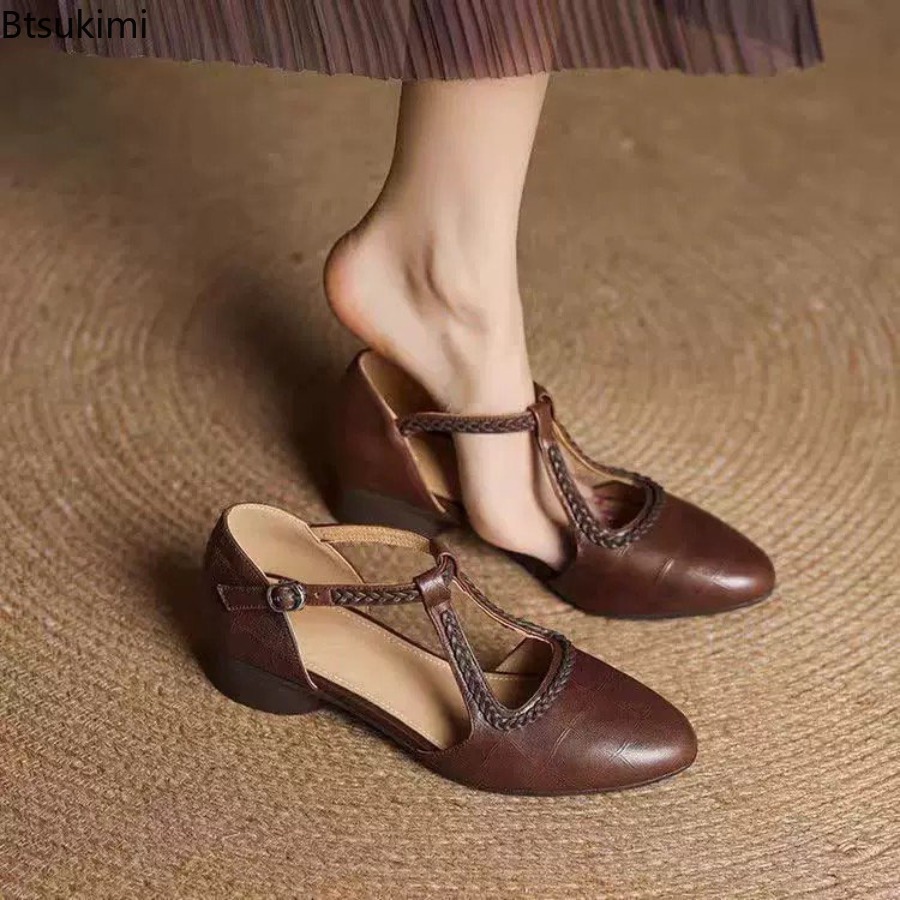 New Summer Women's Retro Hollo - Women'S Fashion Sandals ulasan dan harga