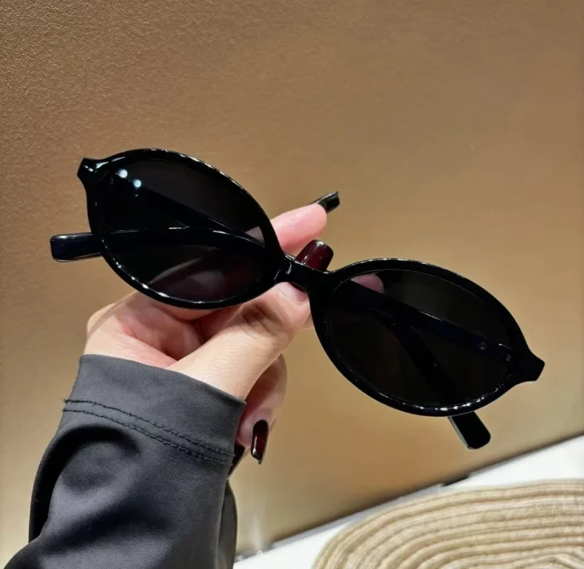 New Oval Shape Sunglasses Clas - Women Fashion Glasses ulasan dan harga