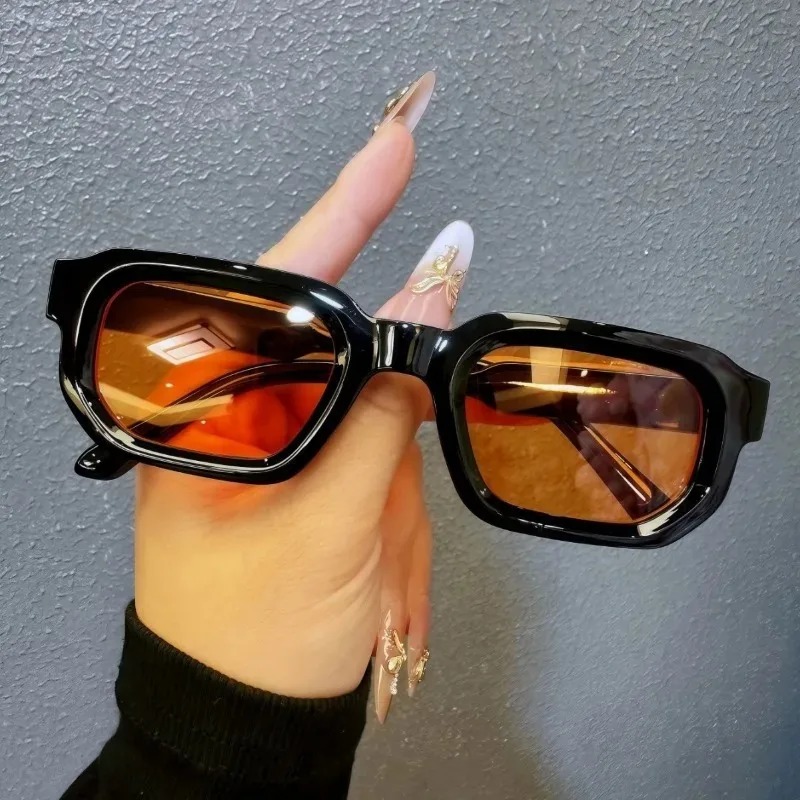 Fashion Square Vintage Sunglas - Women Fashion Glasses ulasan dan harga