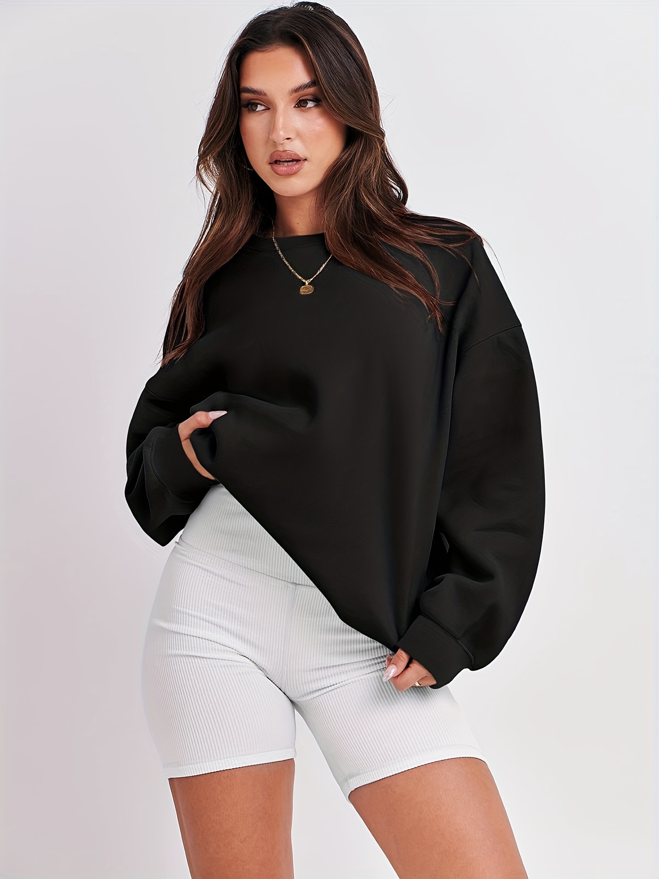 Plus Size Women's Oversized Ho - Hoodie Women Oversized ulasan dan harga