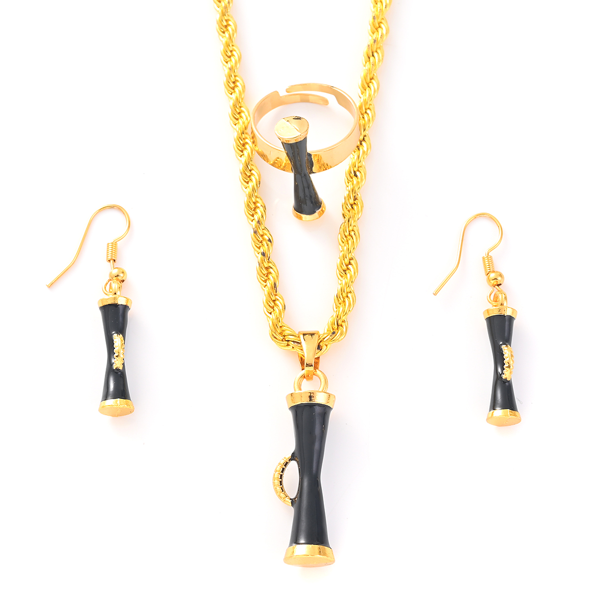 Papua New Guinea Drum Pendant  - Women Fashion Png ulasan dan harga
