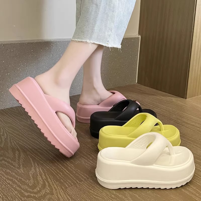 New Thick Flip-flops Women Fas - Women'S Fashion Sandals ulasan dan harga