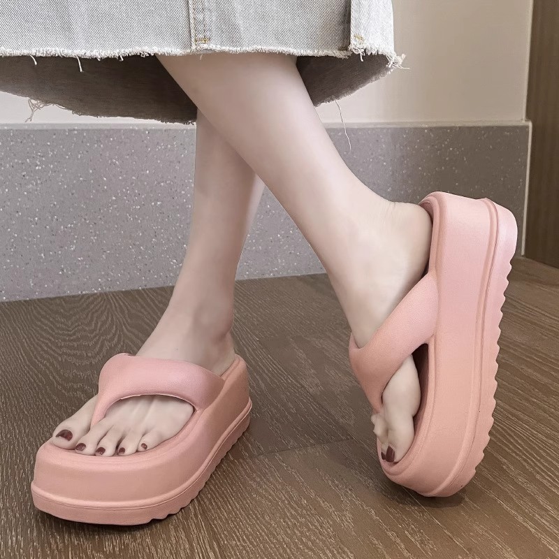 New Thick Flip-flops Women Fas - Women'S Fashion Sandals ulasan dan harga