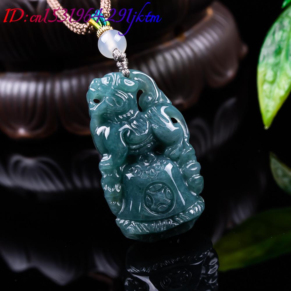 Burmese Jadeite Pixiu Pendant  - Women'S Fashion Gifts ulasan dan harga