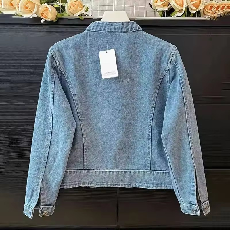2025 Spring Autumn New Fashion - Women Fashion Jeans Top ulasan dan harga