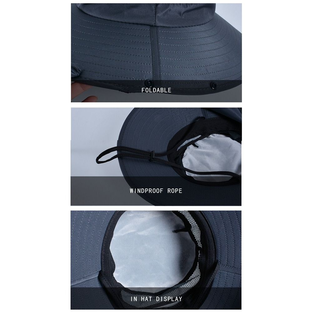 Fashion Cloth Men Sun Hat Big  - Women Fashion Hats ulasan dan harga