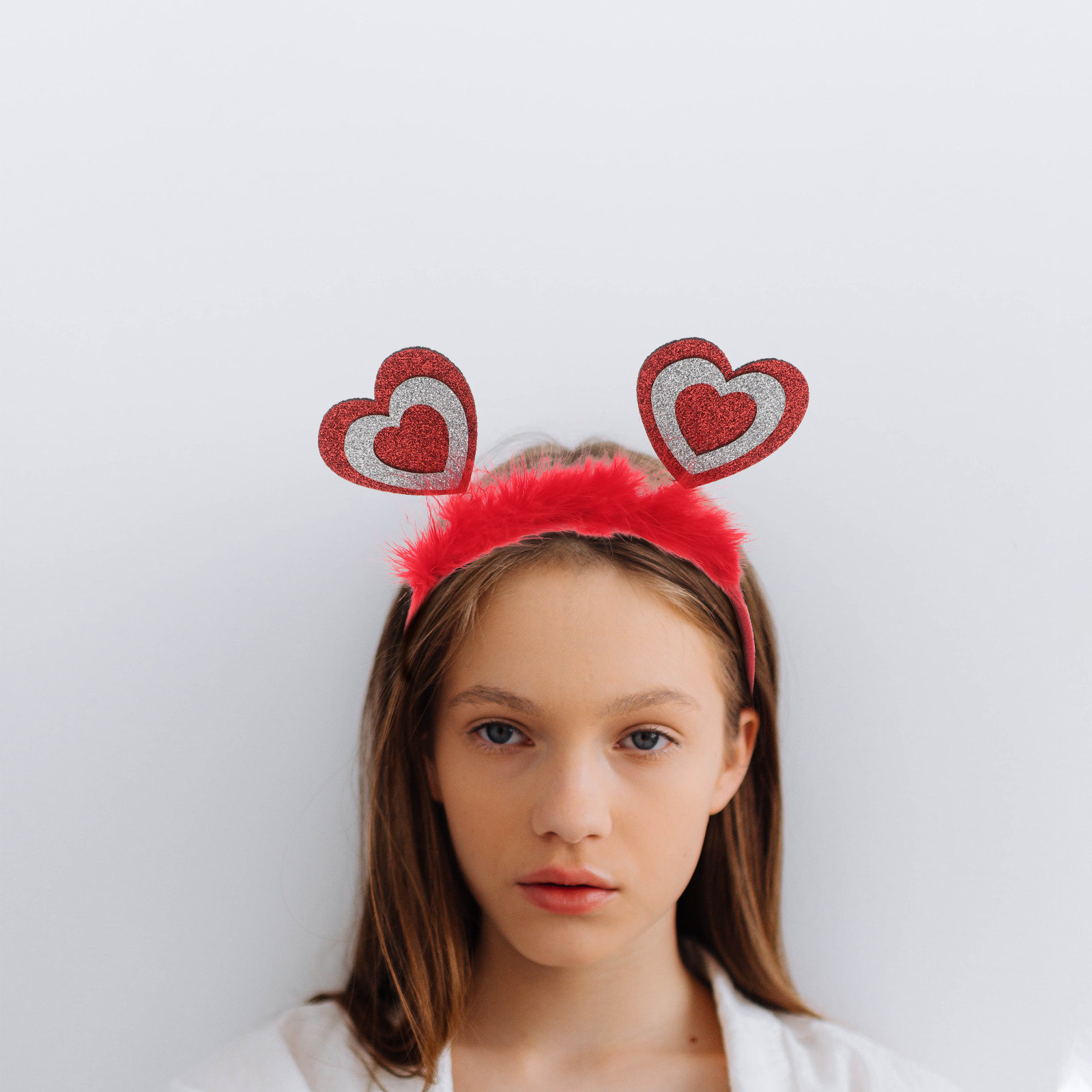 Valentines Heart Headband for  - Women Fashion Designer Dresses Photos ulasan dan harga