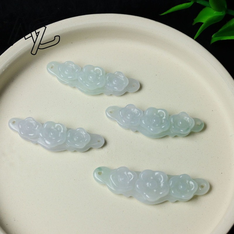 1pc Natural Jadeite Emerald Fl - Women'S Fashion Gifts ulasan dan harga