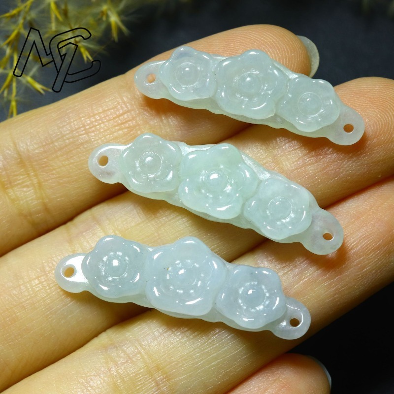 1pc Natural Jadeite Emerald Fl - Women'S Fashion Gifts ulasan dan harga