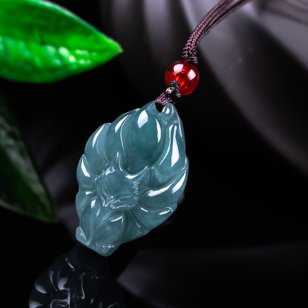 Natural Burmese Jadeite Fox Pe - Women'S Fashion Gifts ulasan dan harga