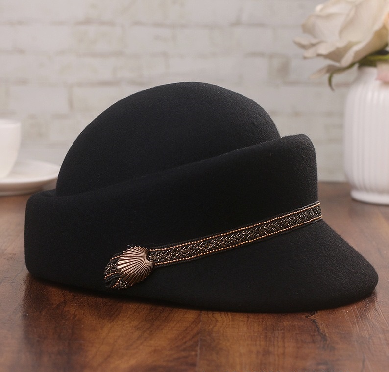 Fashion Women Men Sailor Black - Women Fashion Hats ulasan dan harga