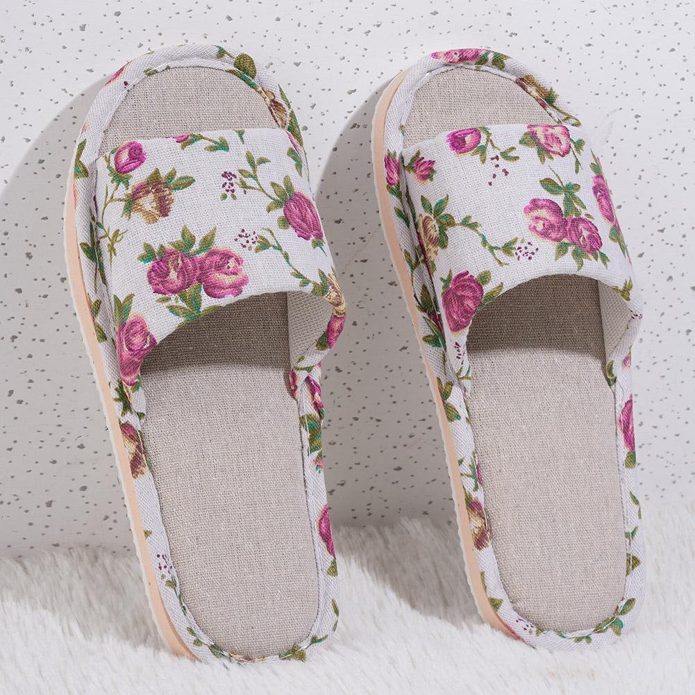 Comfortable Flax Slipper Fashi - Women'S Fashion Sandals ulasan dan harga