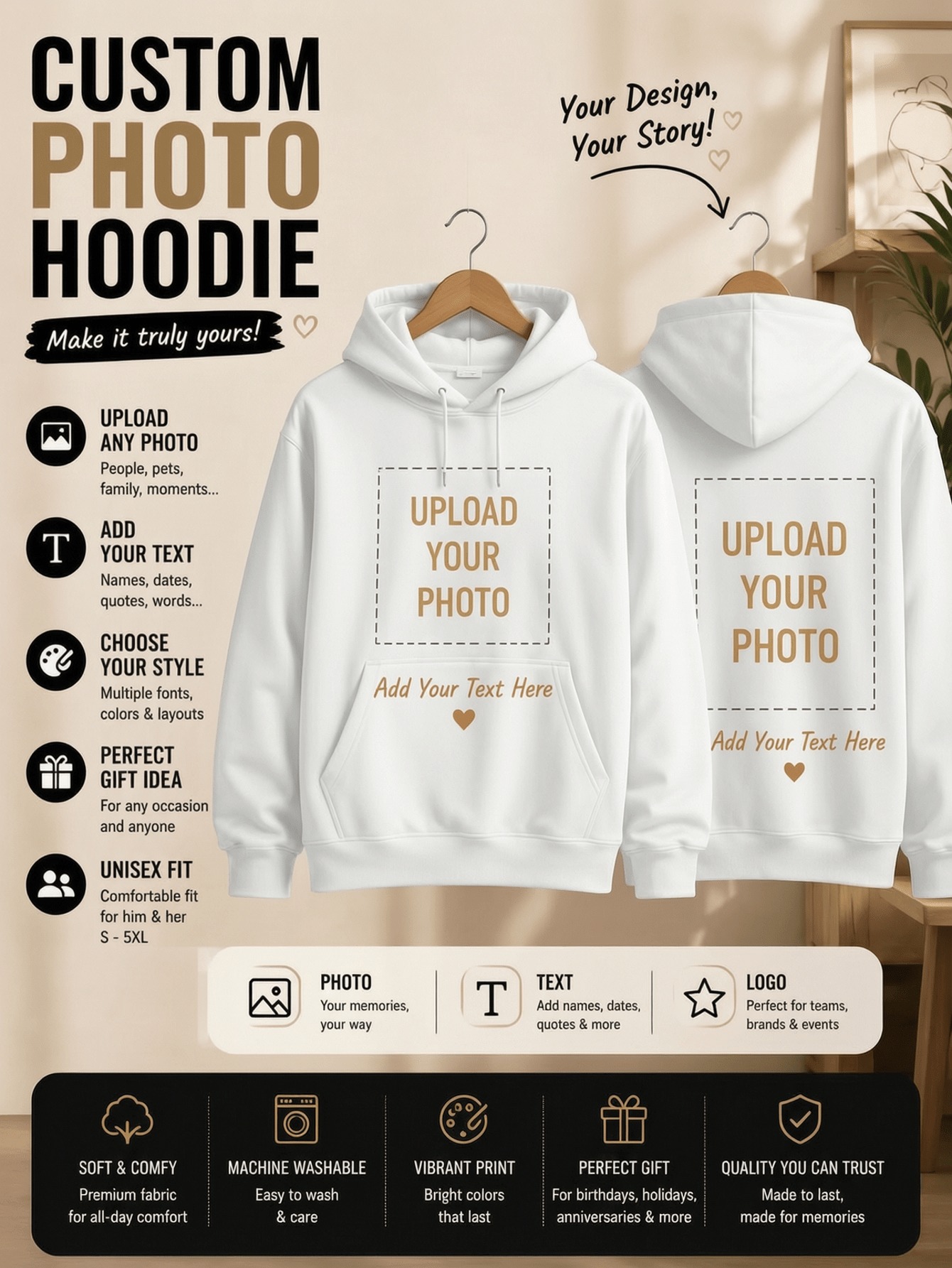 Winter Customize Womens Hoodie - Hoodie Women Oversized ulasan dan harga