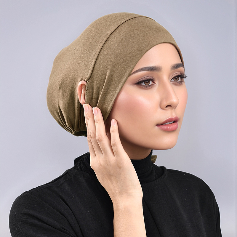 Adjustable Modal Under Cap Wit - Women Fashion Hats ulasan dan harga