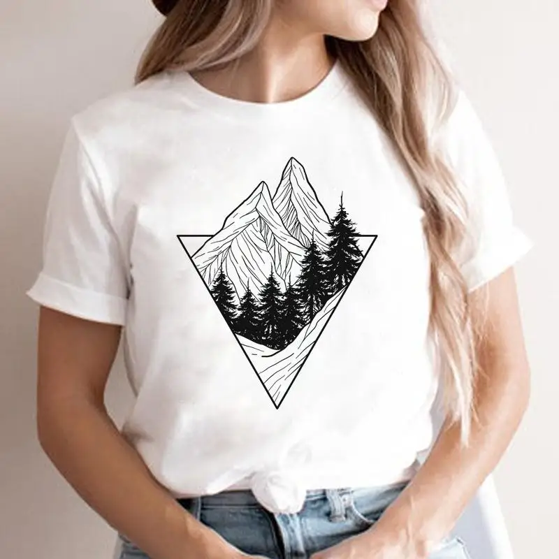 Fashion Cartoon T-shirt Female - Women'S Fashion In The 90S ulasan dan harga