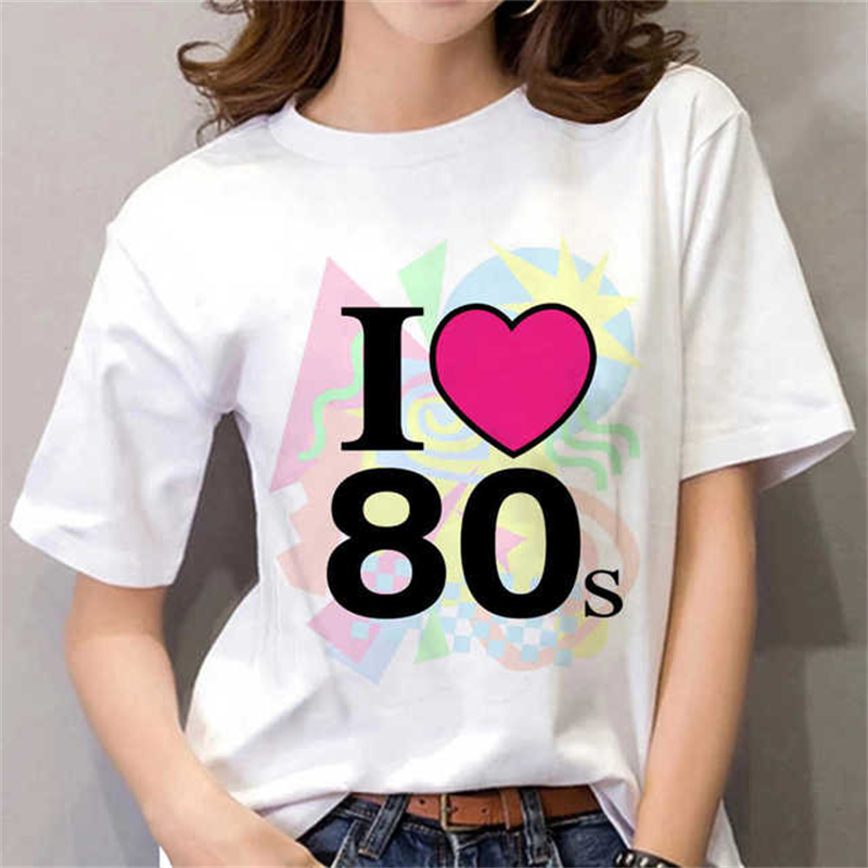 80s Womens T Shirt Femal Black - Women'S Fashion In The 90S ulasan dan harga