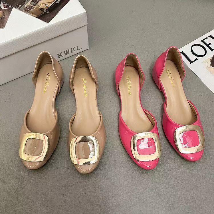 Fashion Square Buckle Hollow F - Women'S Fashion Sandals ulasan dan harga