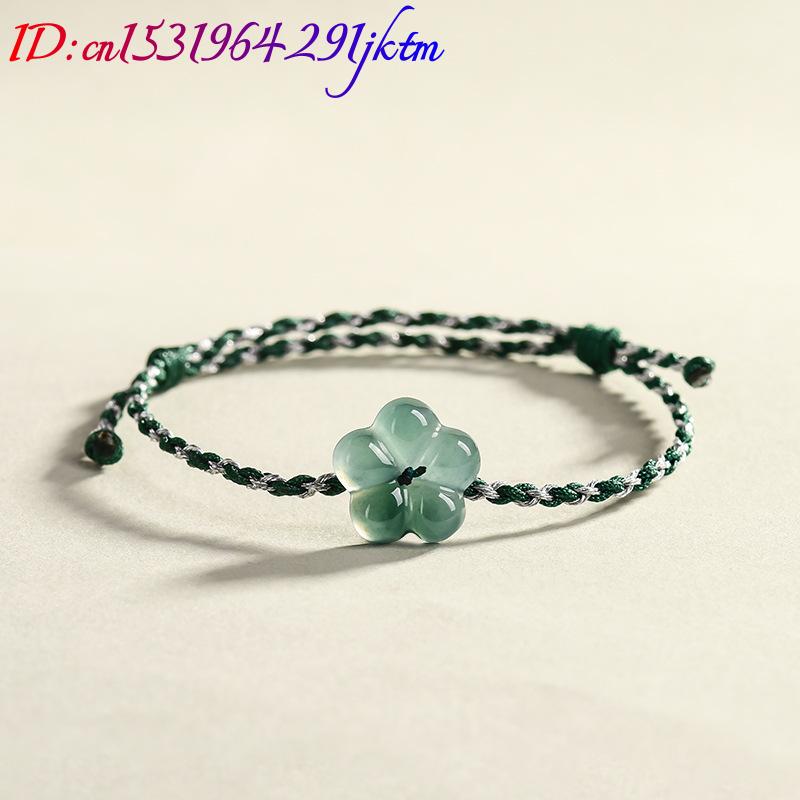 Burmese Jadeite Flower Bracele - Women'S Fashion Gifts ulasan dan harga