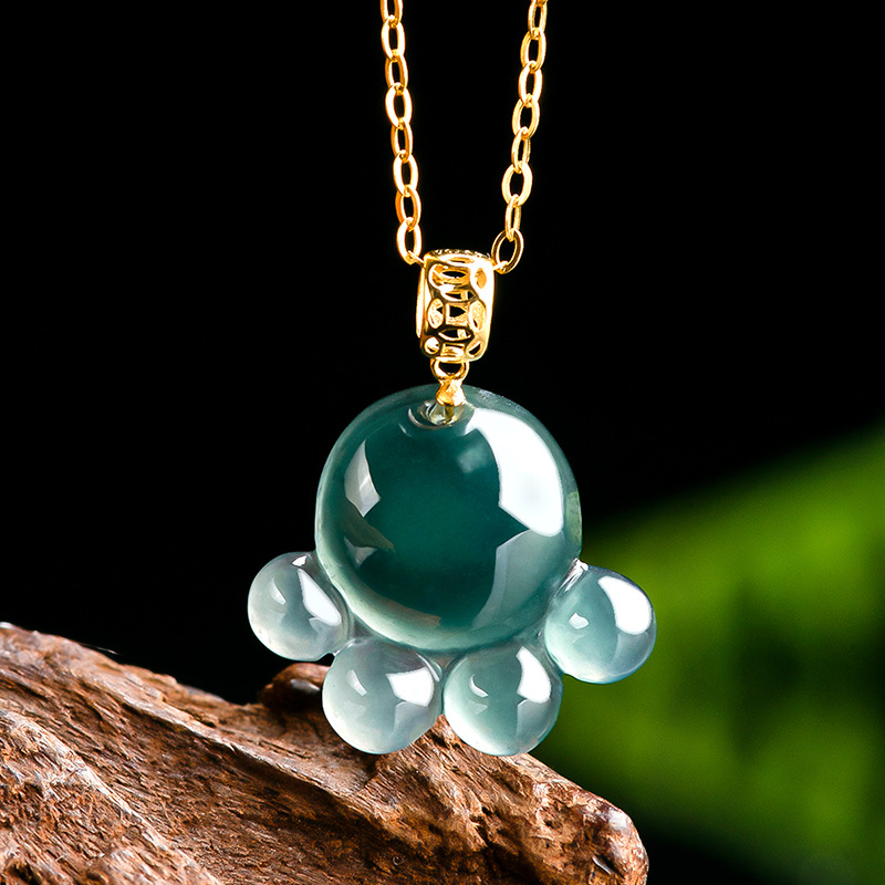 Natural Real Emerald Blue Wate - Women'S Fashion Gifts ulasan dan harga