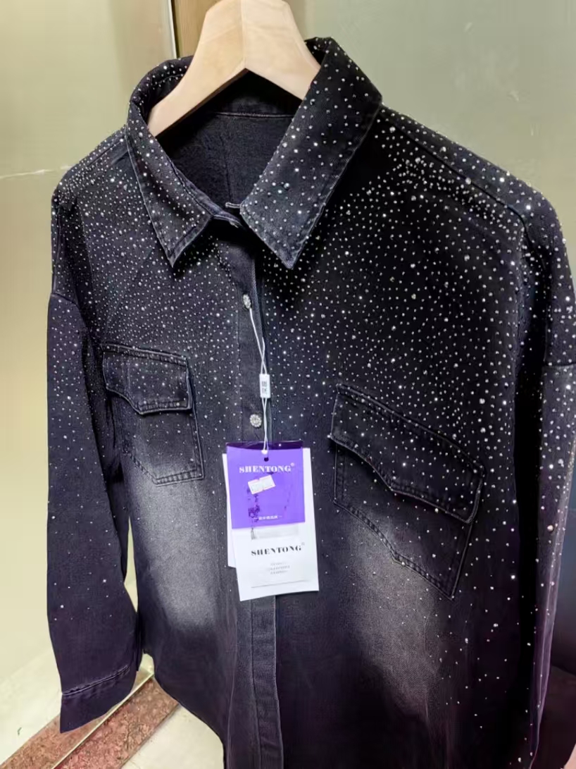 New 2025 Autumn Trend Fashion  - Women Fashion Jeans Top ulasan dan harga