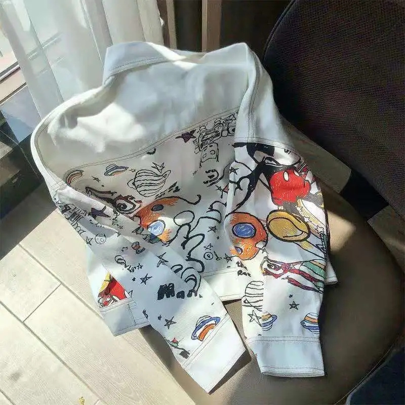 Korean Female Fashion Leisure  - Women Fashion Jeans Top ulasan dan harga