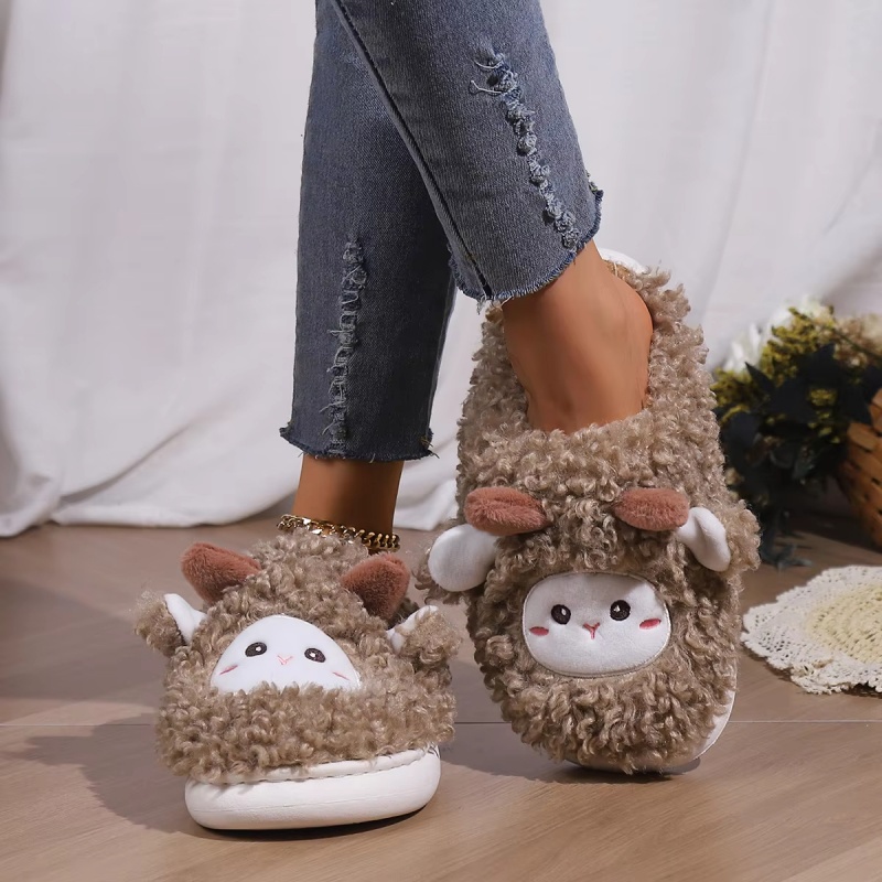 Winter Lovely Little Sheep Sli - Women'S Fashion Sandals ulasan dan harga