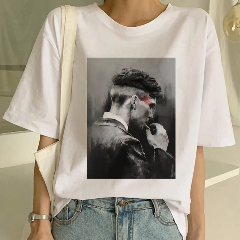 Harajuku Peaky Blinder Women T - Women'S Fashion Peaky Blinders ulasan dan harga