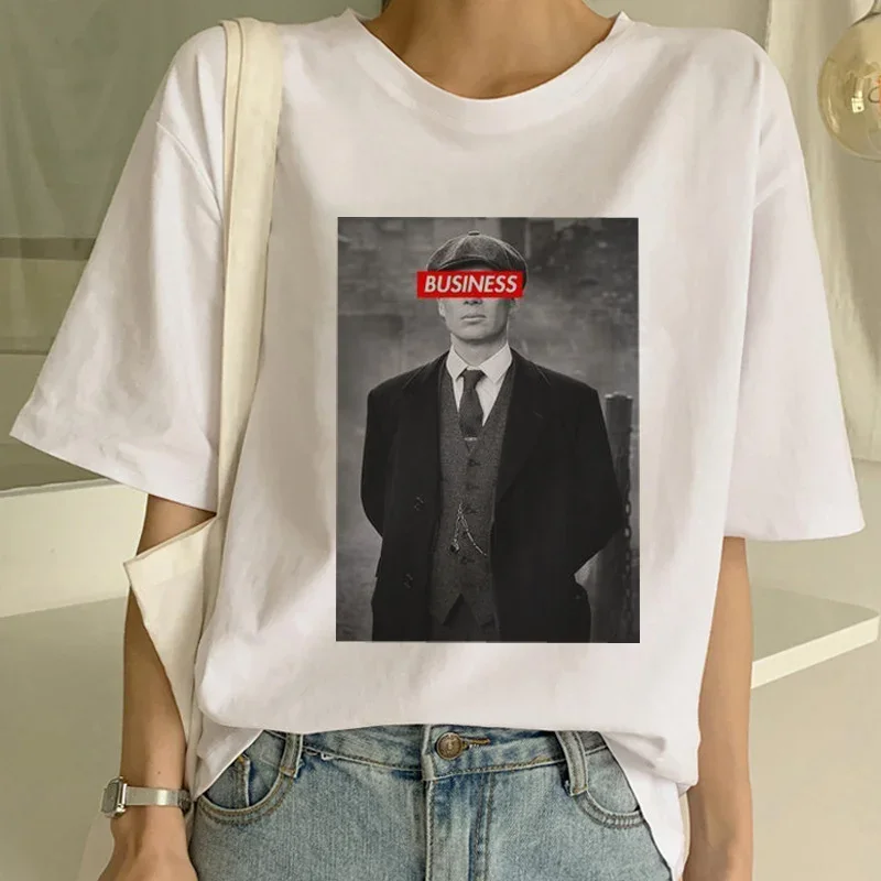 Harajuku Peaky Blinder Women T - Women'S Fashion Peaky Blinders ulasan dan harga