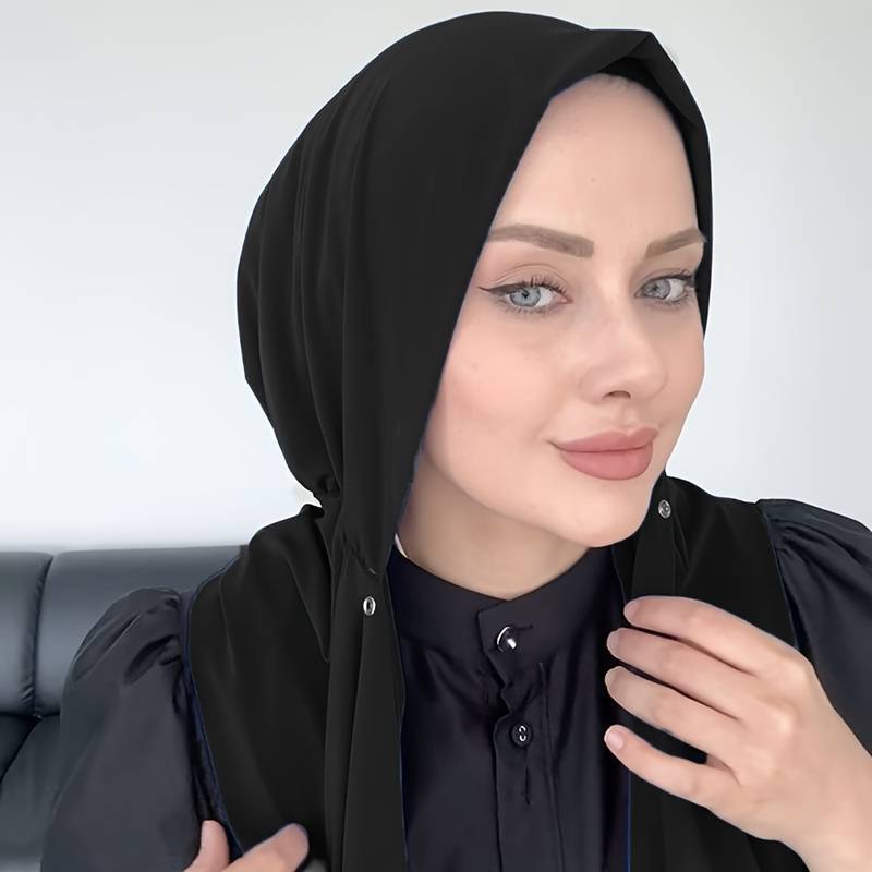 Muslim fashion simple solid co - Women Fashion Hats ulasan dan harga