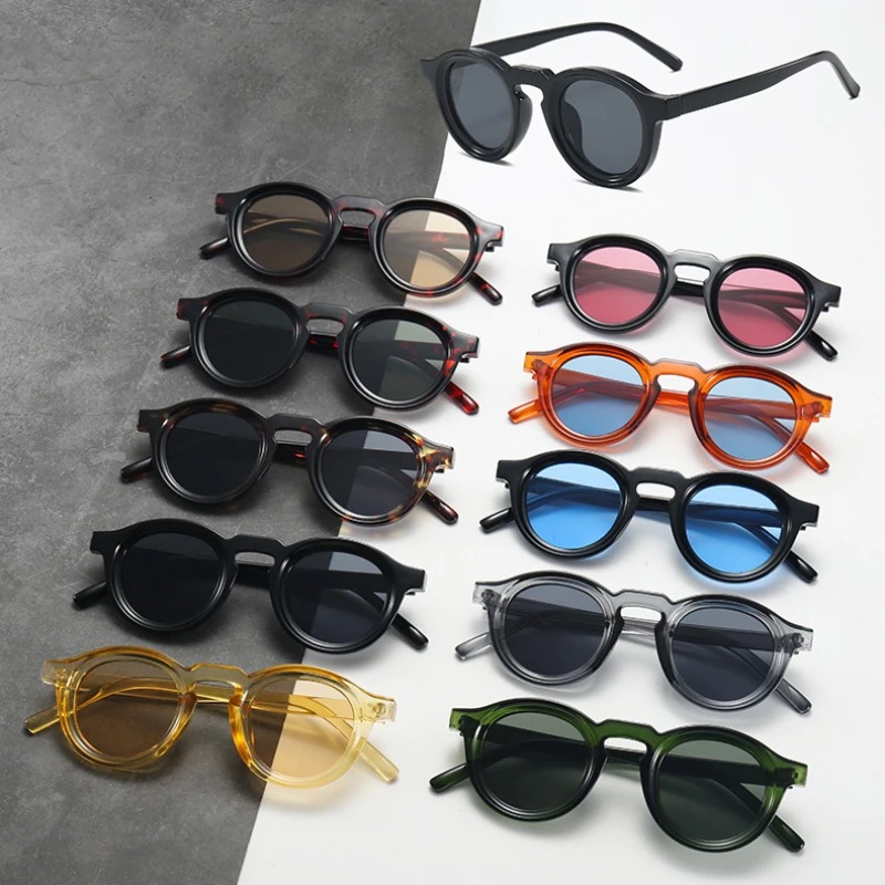 High Quality Round Sunglasses  - Women Fashion Glasses ulasan dan harga