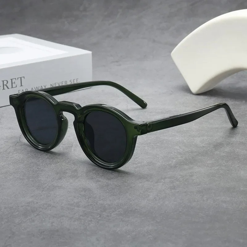 High Quality Round Sunglasses  - Women Fashion Glasses ulasan dan harga