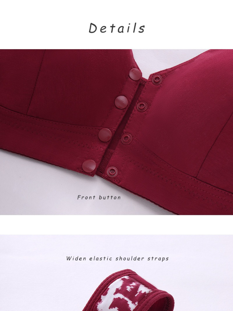 XL-7XL Plus Size Front Buckle  - Women'S Fashion Gifts ulasan dan harga