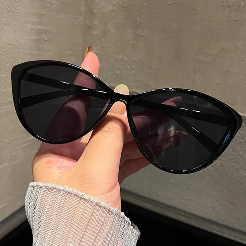 1Pc Retro Frame Cat Eye Sungla - Women Fashion Glasses ulasan dan harga
