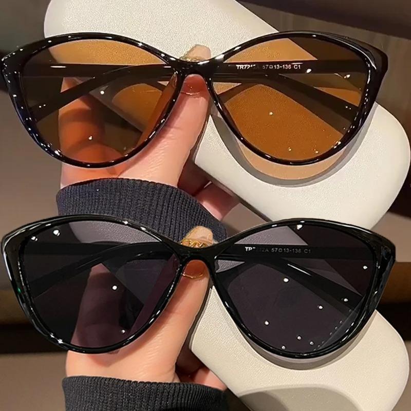 1Pc Retro Frame Cat Eye Sungla - Women Fashion Glasses ulasan dan harga